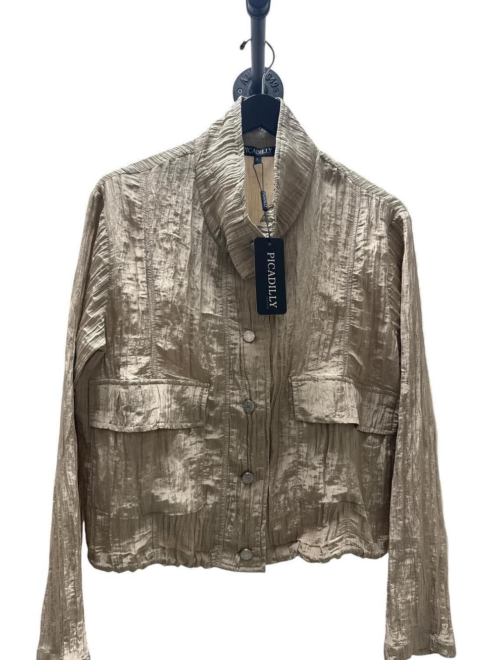NEW PICADILLY women's short jacket in khaki